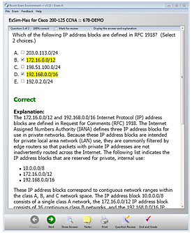 CCNA Practice Exams
