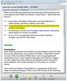 210-065 Practice Test Exam Simulation