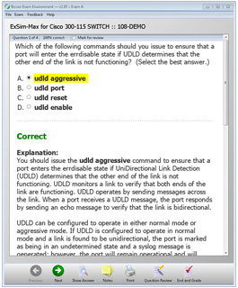 SWITCH 300-1115 Practice Exam Simulation