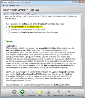 CompTIA A+ 220-1002 Practice Test Exam Simulation