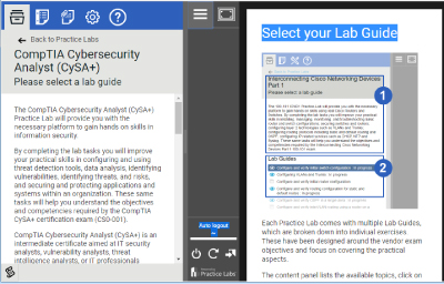 CompTIA CySA+ CS0-001 Practice Lab